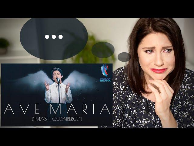 Stage Presence coach reacts to Dimash 'Ave Maria'