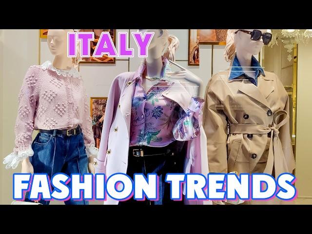 ITALY | FASHION TRENDS FOR SPRING 2025