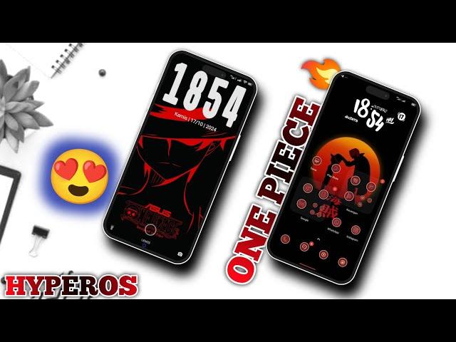 ONE PIECE  Tema HyperOs Xiaomi Terbaru Tembus Aplikasi - SETUP KEREN TERBARU