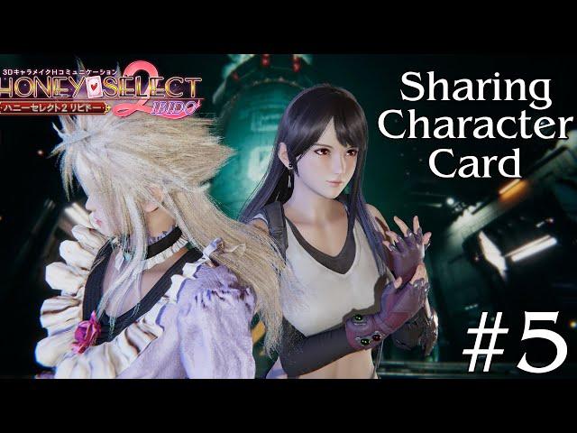 Honey Select 2 Libido : Sharing character card  Female Cloud /Tifa   | Vi Novel #5