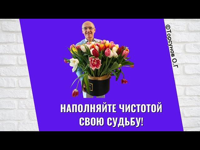 Наполняйте Чистотой свою Судьбу! Торсунов лекции