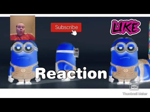 Reaction to (REQUESTED) Minion Banana Song In Fake G Major