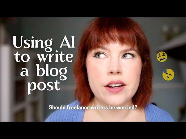 Using AI to Write a Blog Post??? Writesonic Review 2023