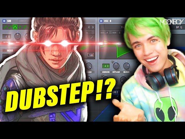 Turning APEX LEGENDS Into FIRE DUBSTEP!? (Producing With MOONBOY)