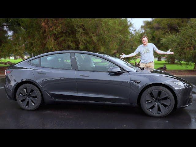 Обзор новой Tesla Model 3 2024 года: Лучшая бытовая техника в истории