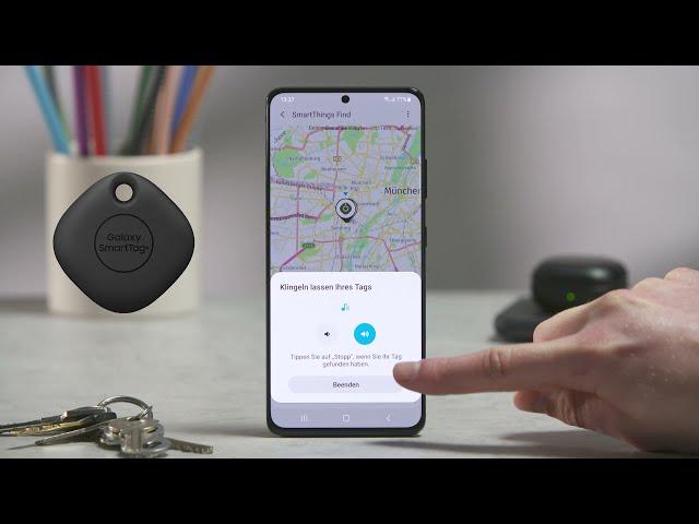Galaxy S21: SmartTag T5300 koppeln und verwenden