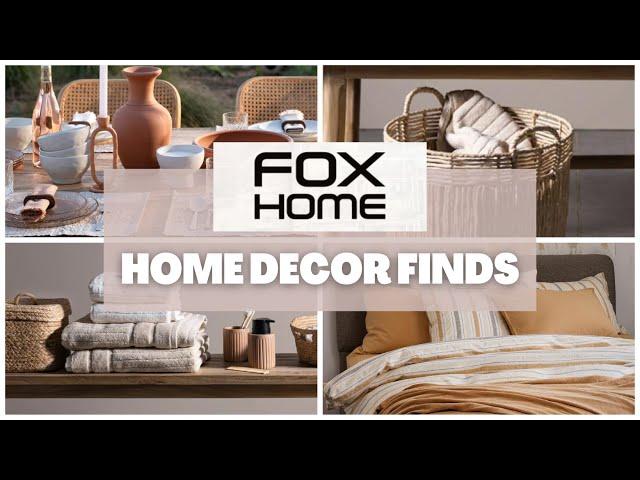 Home Decor Finds at FOX Home - Tabletop, Kitchen, Bathroom & More