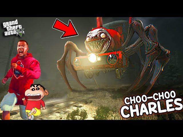 Franklin Found Choo-Choo Charles in GTA 5!