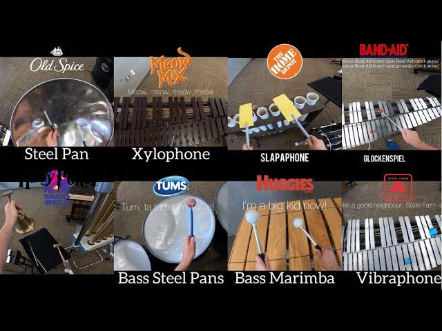 25 Fun Commercial Jingles on A Lot of Musical Instruments in 3 minutes!