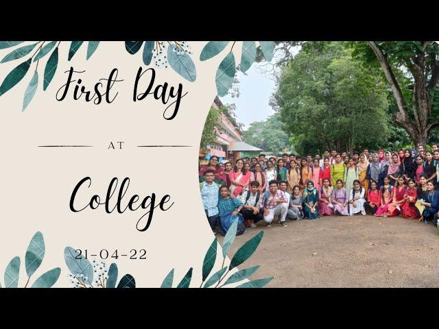 First Day At College |College of Agriculture |Vellanikkara|First year| BSc Agriculture |Agri Student