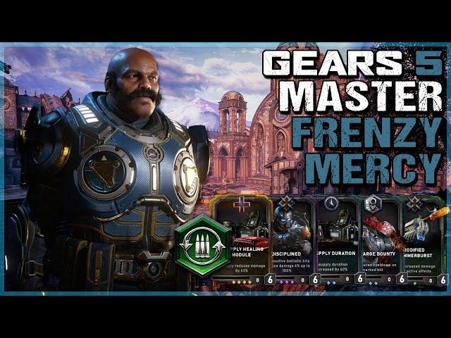 The Hammerburst Build! - Master Tactician on Mercy - Gears 5 Frenzy Horde 10-23-2021