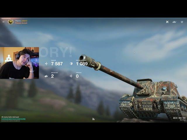 ОСТОРОЖНО ОТ ЭТОГО БОЯ ТЕКУТ СЛЮНИ ● НЕВЕРОЯТНАЯ ИСУ 152 ● WoT Blitz