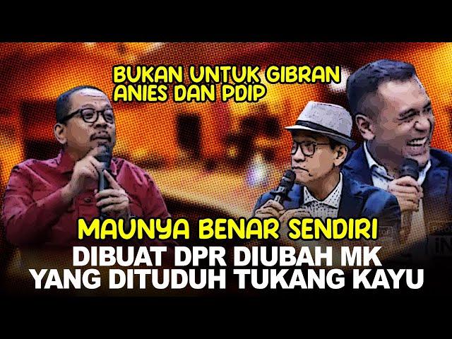 TAK UNTUK GIBRAN, ANIES ATAUPUN PDIP, MR. QODARI KERAS BERDEBAT DENGAN REFLY DAN RELAWAN ANIES