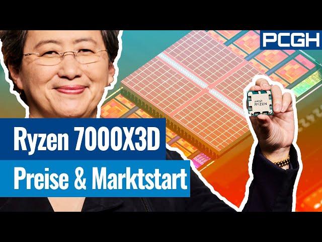 AMD Ryzen 7000X3D: Preise, Release und neue Details bekannt!