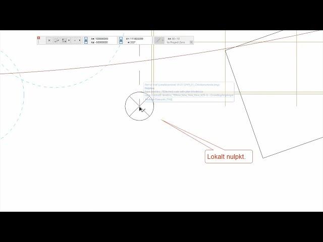 Exchange DWG and IFC using Survey Point in Archicad