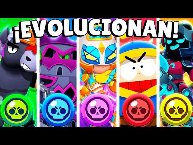  MI SKIN *EVOLUCIONA* POR CADA VICTORIA  QUE TENGA EN BRAWL STARS || Pero Si Pierdo...