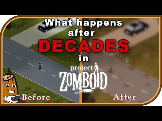 I Left it Running at 1000x speed for a week! How Much Changed? - Time Travel in Project Zomboid