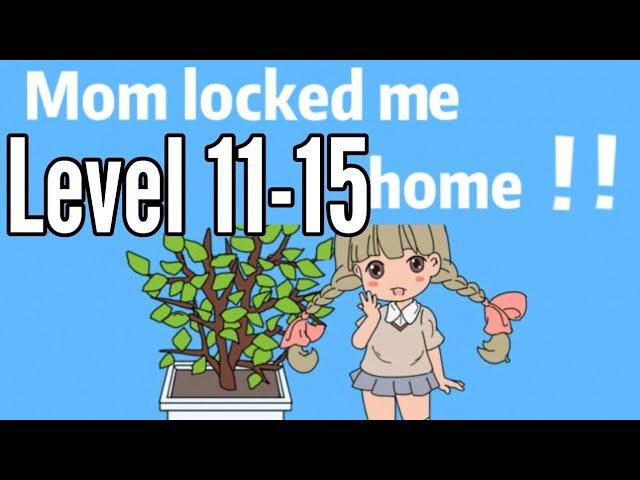 Mom Locked Me Home Day 11 12 13 14 15 Level Android iOS Walkthrough Solution Room Escape Game