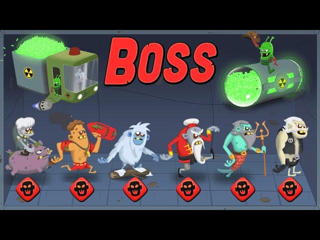 ZOMBIE CATCHERS  BOSS ZOMBIES （infested city）#zombiecatchersgame