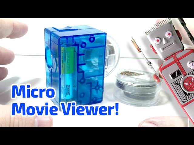 2005 MICRO MOVIE VIEWER With Superman Cartoon! Working Miniature by Fascinations