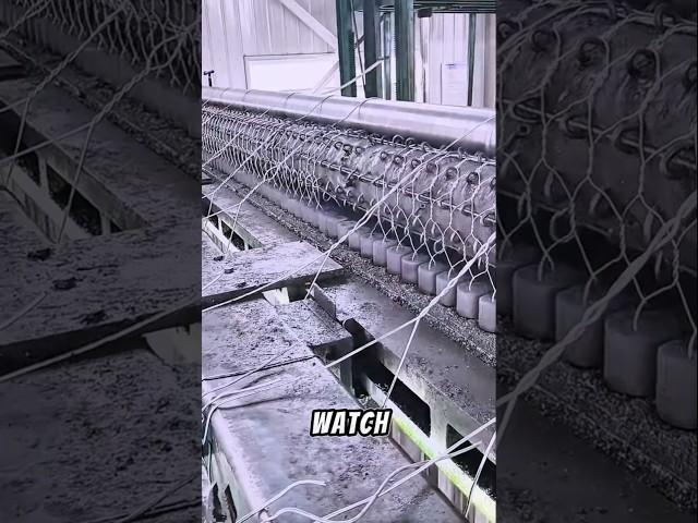 How Heavy-Duty Mesh Is Made in Seconds #craftsman'sedge