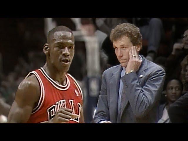 Michael Jordan has a promise to Doug Collins: "COACH, I'M NOT GONNA LET YOU LOSE YOUR FIRST GAME."