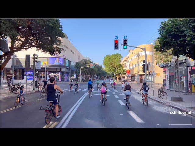 Cycling in a car free city: Tel Aviv - October 5, 2022 16:38