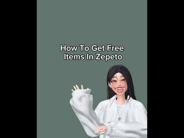 HOW TO GET FREE ITEMS IN ZEPETO || ZEMS|| #zepeto #fypシ #zems #shorts