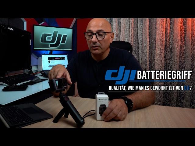 DJI Batteriegriff für die Osmo Action 4/5 I Qualität wie man es Gewohnt ist von DJI?