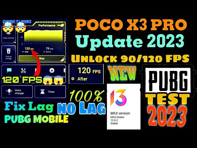 How to Enable 90 FPS Poco X3 Pro 2023  Poco X3 Pro 90 FPS Enable | Fix Lag Poco X3 Pro PUBG