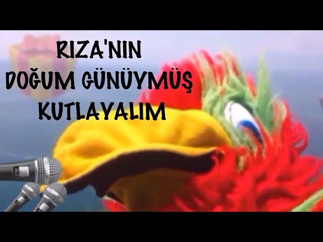 İyi ki Doğdun RIZA 2. KOMİK DOĞUM GÜNÜ MESAJI  *ABİDİN KUKLA*