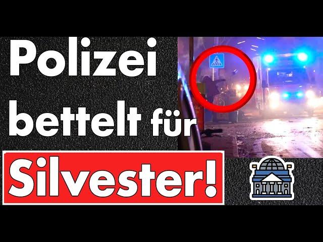 Berliner Polizei fleht Eltern an: Kein Schießen auf Einsatzkräfte zu Silvester! - Meldet euch krank!