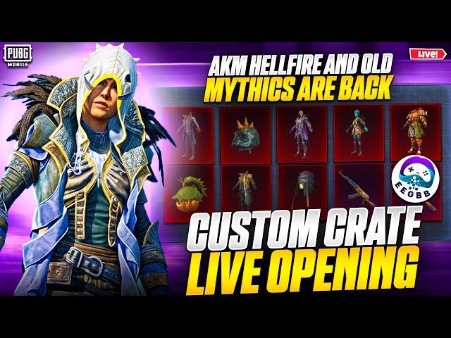 Inferno Rider Helmet | Hellfire AKM | Custom Crate Opening #PUBG #EEGBB