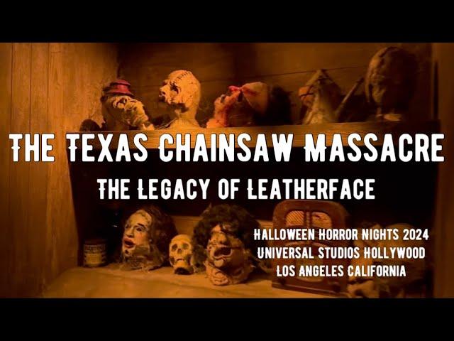 Texas Chainsaw Massacre: The Legacy of Leatherface Halloween Horror Nights 2024 POV Walkthrough HD