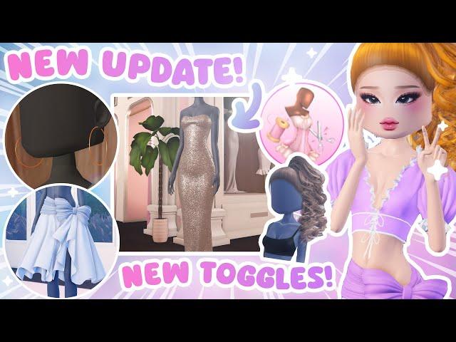 ALL Secret New TOGGLES & ITEMS In The NEW DRESS TO IMPRESS Update Just Released!