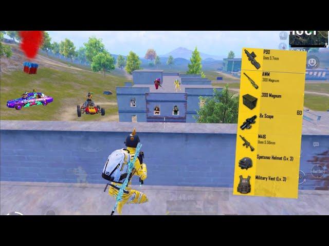 NEW BEST LOOT GAMEPLAYP90 + M416PUBG Mobile