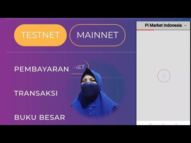 ANTAM di Pi Market Indonesia tesnet -13