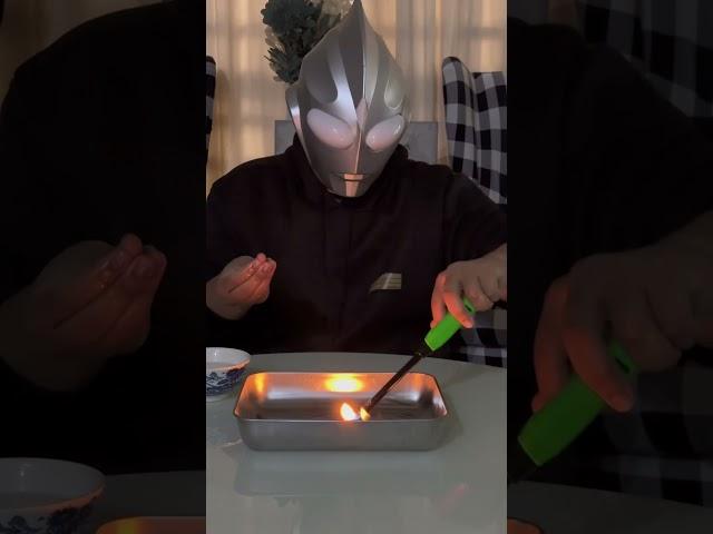 Fire Hands #funny #diy #experiment #lifehacks