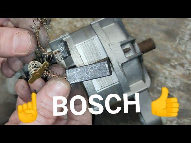 Замена щёток электродвигателя стиральной машины BOSCH️