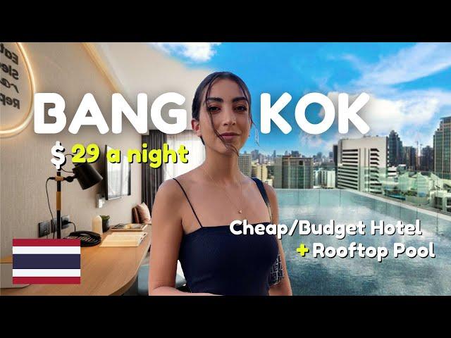 Is This The Best Cheap Hotel in Bangkok  - $29 a Night Luxury Hotel