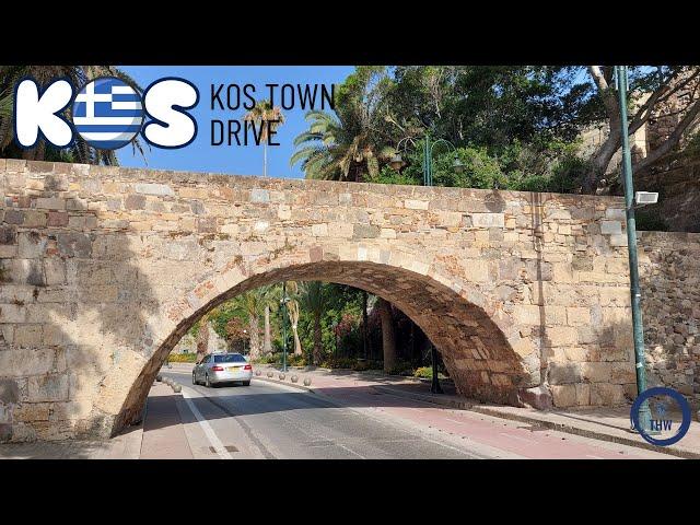 A drive through Kos town | 4K