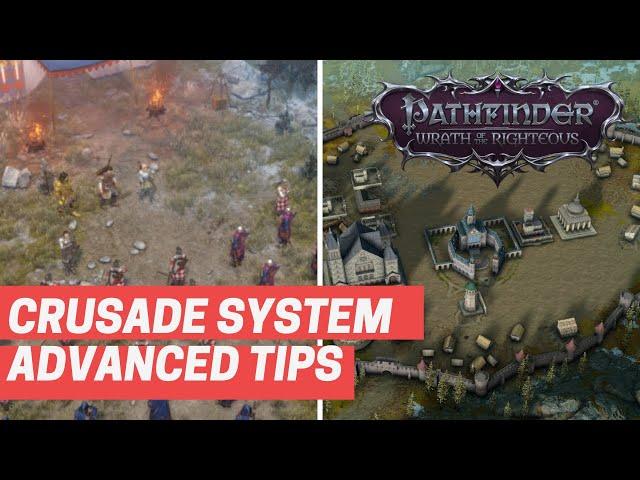 Pathfinder Wrath of the Righteous Crusade System 10 Advanced Tips and Tricks | Pathfinder WOTR