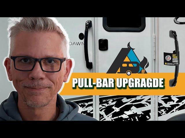 EASY RV EXTERIOR HANDLE UPGRADE  | INTECH SOL DAWN TRAVEL TRAILER MODIFICATIONS