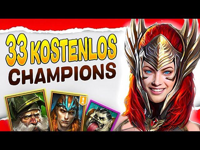 30 EPISCHE + 3 LEGENDÄRE CHAMPIONS KOSTENLOS  Promo Codes Raid Shadow LegendsDeutsch