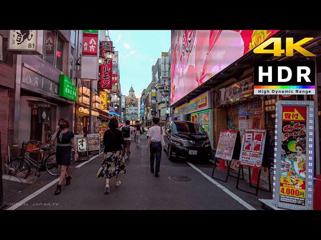 4K HDR Tokyo - Shinjuku to Shibuya - 2 hours