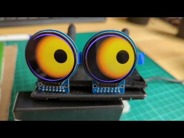 Uncanny Eyes: Testing Multiple Eyes on Teensy 4.0