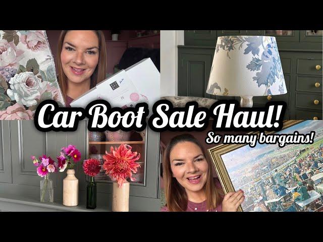 Car Boot Sale Haul | Car Boot Sales | Amazing Bargains | Brand New Items | Kate McCabe