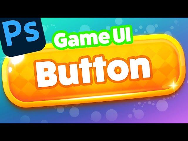 Easy Button Design for beginners | Photoshop tutorial