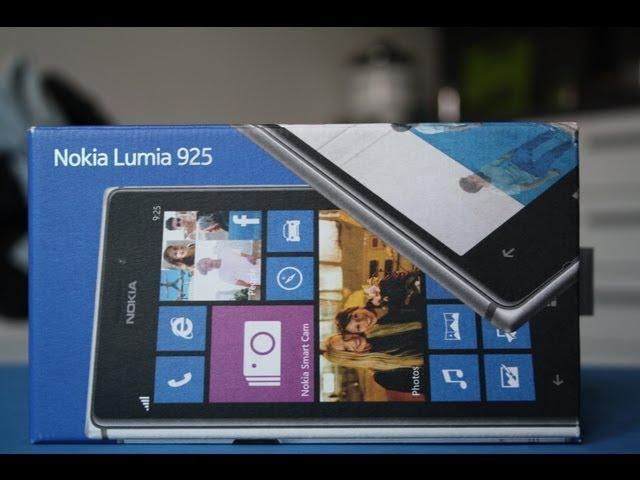 Nokia Lumia 925 - Unboxing deutsch