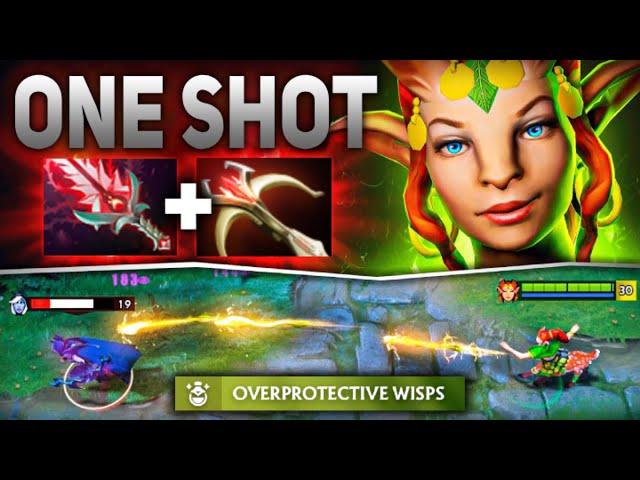 46 Kills Enchantress One Shot 7.36b Unkillable Passive Buff | Dota 2 Gameplay